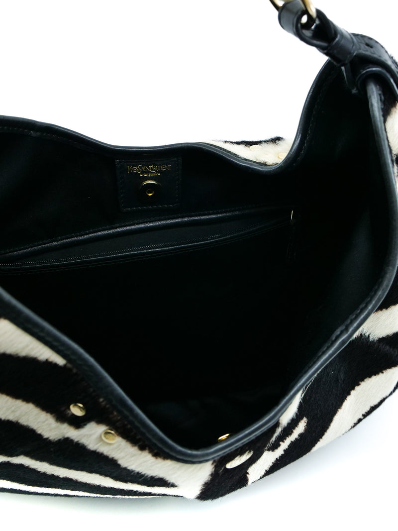 Yves Saint Laurent Zebra Mombasa Bag Accessory arcadeshops.com