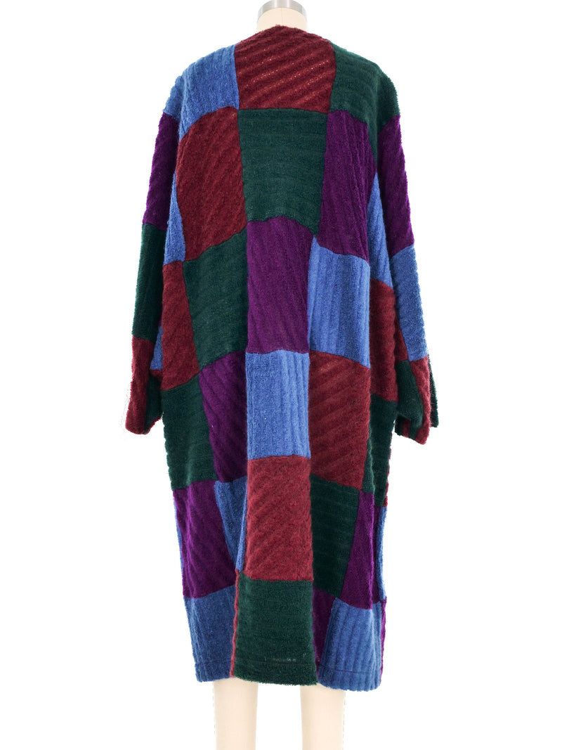 1970s Missoni Check Knit Coat