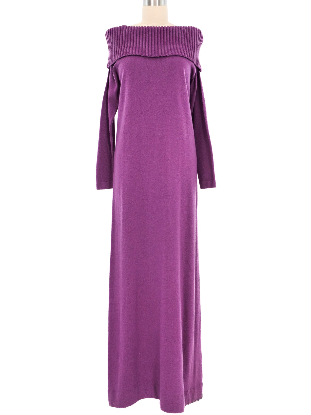 Bonnie Cashin Cashmere Maxi Dress