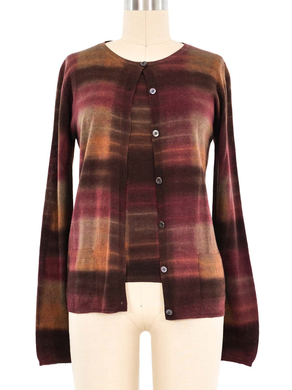 Prada Tie Dyed Cardigan Set Top arcadeshops.com