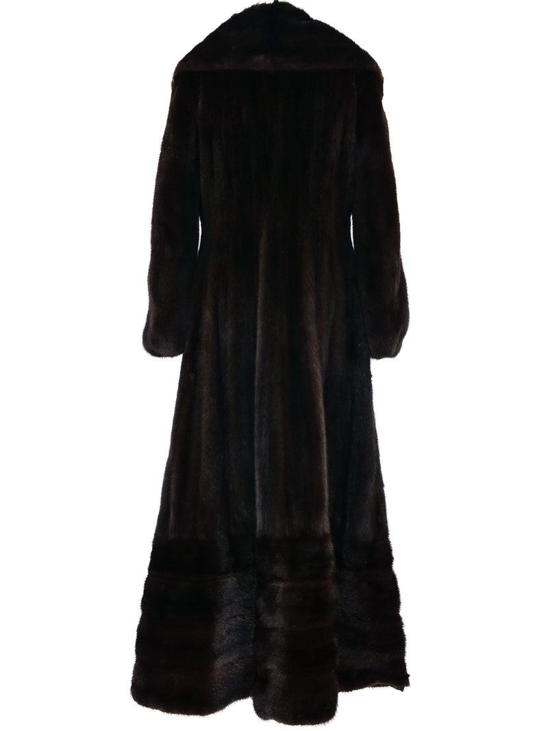 Galanos Full Length Convertible Mink Coat Outerwear arcadeshops.com