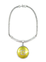 Givenchy Enamel Logo Collar Necklace Accessory arcadeshops.com