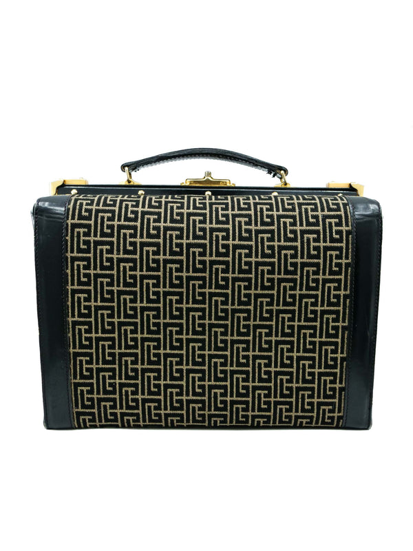 Pierre Balmain Monogram Doctors Bag Accessory arcadeshops.com