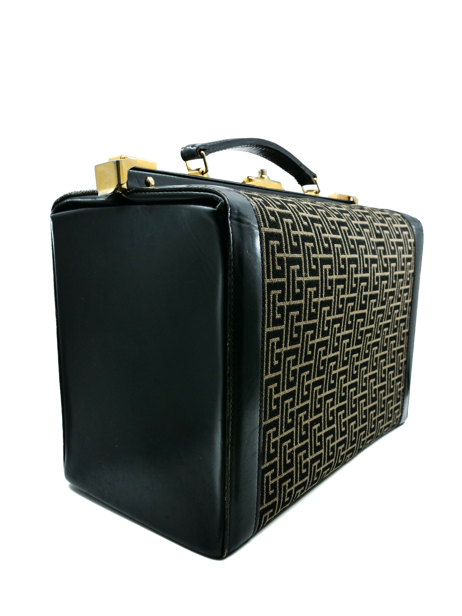 Pierre Balmain Monogram Doctors Bag