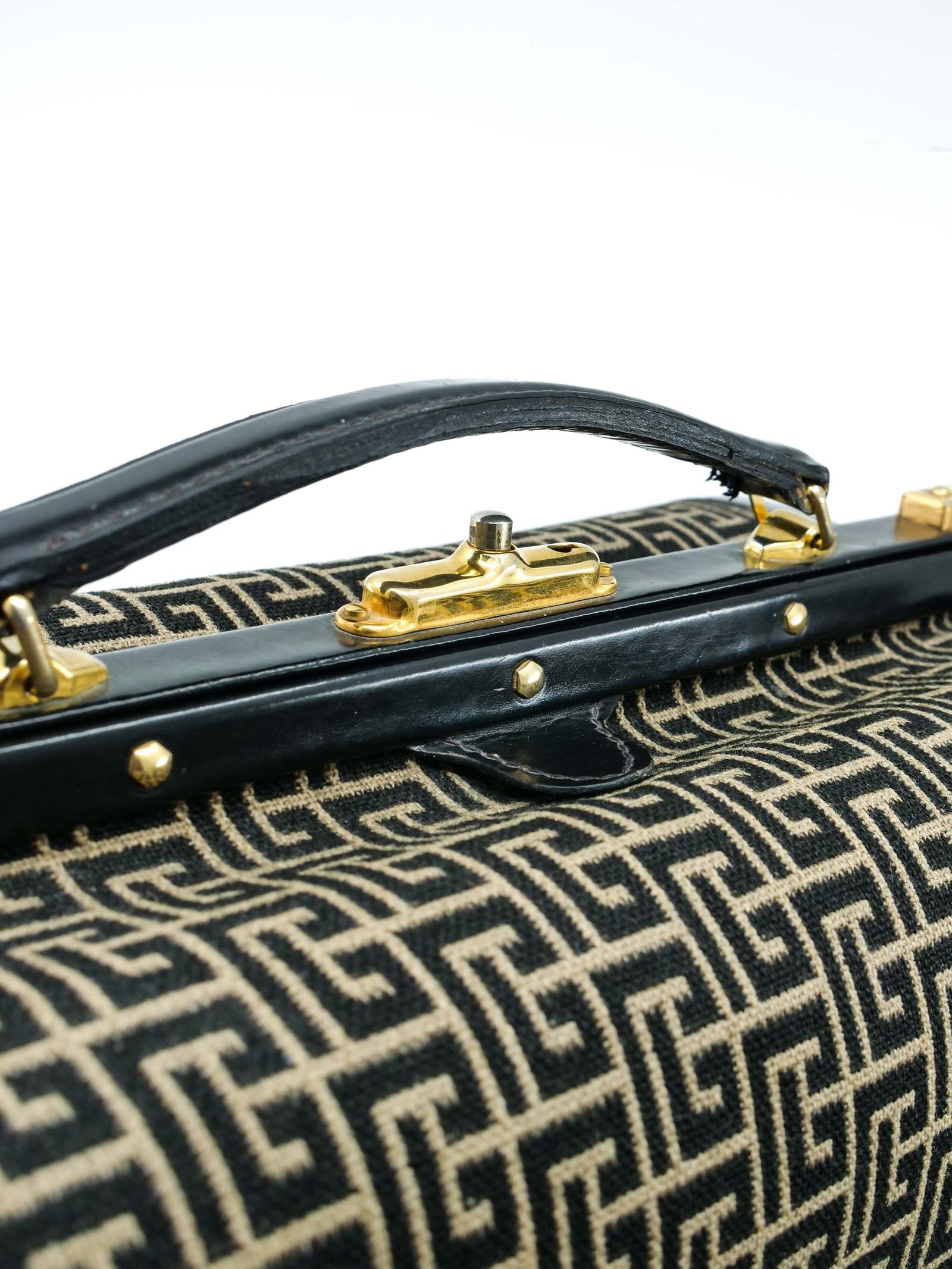Pierre Balmain Monogram Doctors Bag