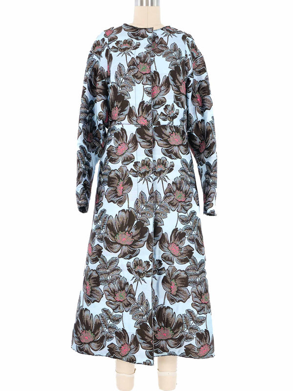 Marni Floral Jacquard Coat Jacket arcadeshops.com