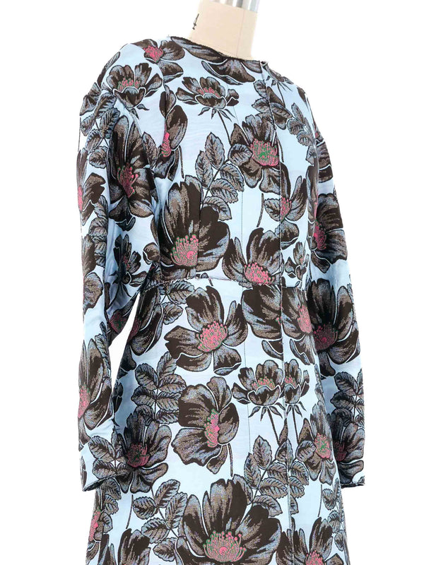 Marni Floral Jacquard Coat Jacket arcadeshops.com