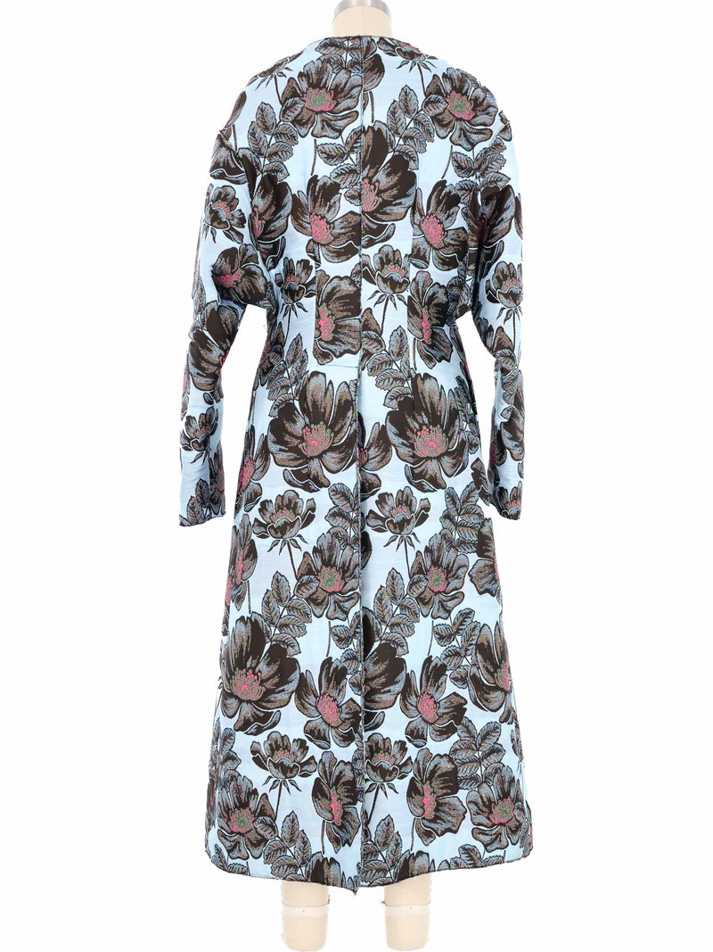 Marni Floral Jacquard Coat Jacket arcadeshops.com