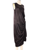 Lanvin Hammered Satin Cocktail Dress Dress arcadeshops.com
