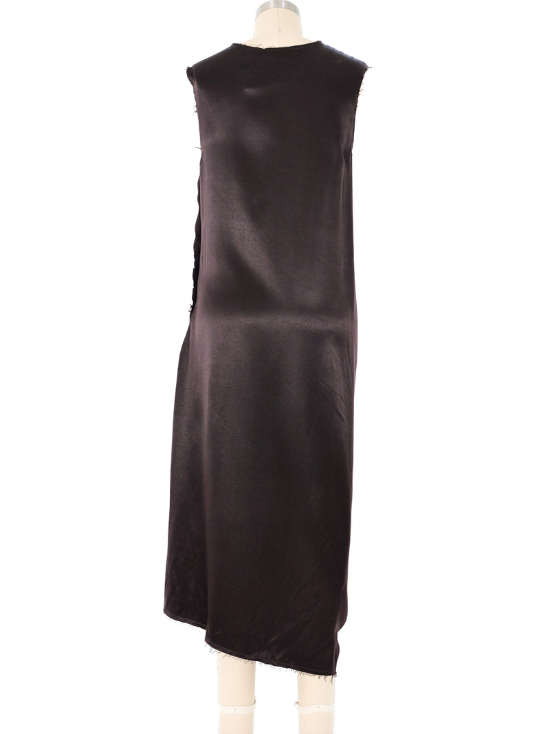 Lanvin Hammered Satin Cocktail Dress Dress arcadeshops.com