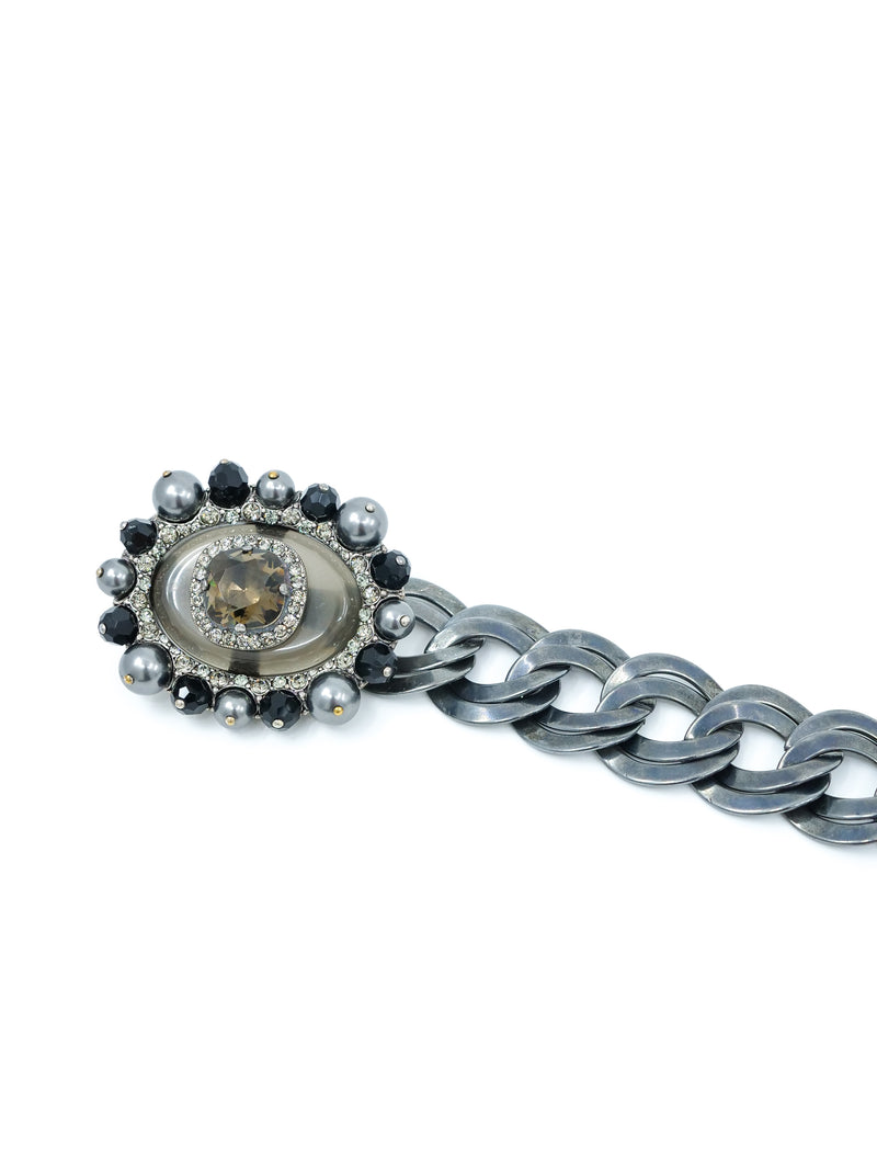 Lanvin Metal Chain Belt Accessory arcadeshops.com
