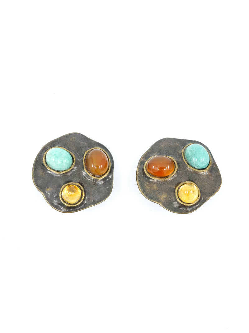 Francesca Romana Stone Earrings Accessory arcadeshops.com