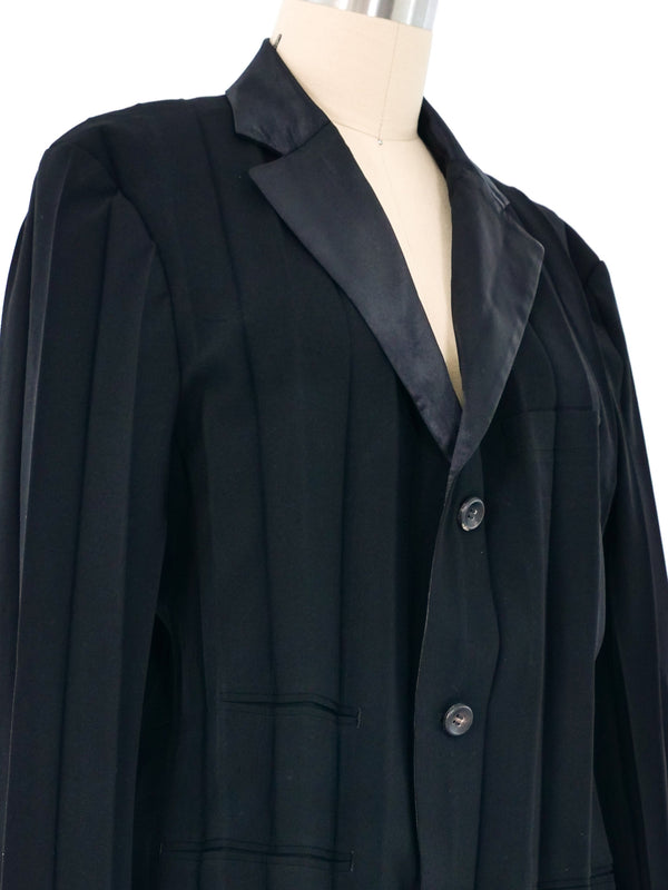 Issey Miyake Accordion Pleat Blazer Jacket arcadeshops.com