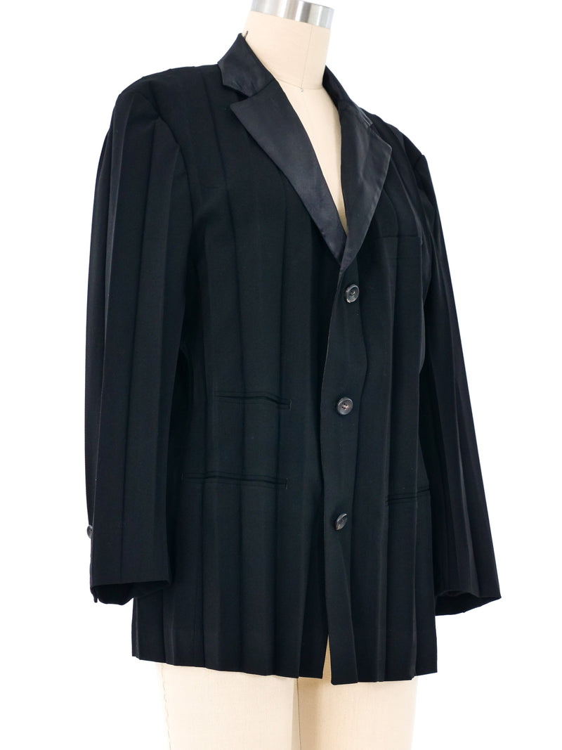 Issey Miyake Accordion Pleat Blazer Jacket arcadeshops.com