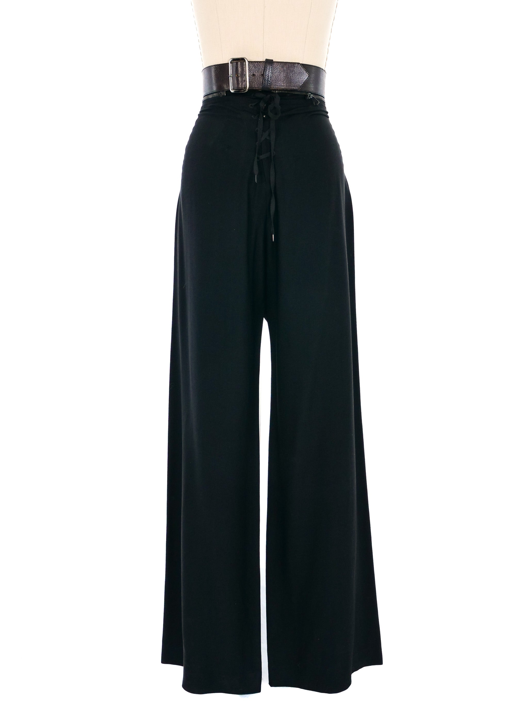 Jean Paul Gaultier Zip Away Belt Sailor Pants