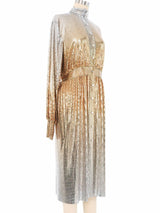 Paco Rabanne Ombre Metal Mesh Dress Dress arcadeshops.com