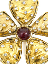 Chanel Rhinestone Daisy Brooch Accessory arcadeshops.com