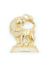 Dior Rhinestone Lion Brooch Accessory arcadeshops.com