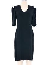 Alexander McQueen Cutout Shoulder Dress Dress arcadeshops.com