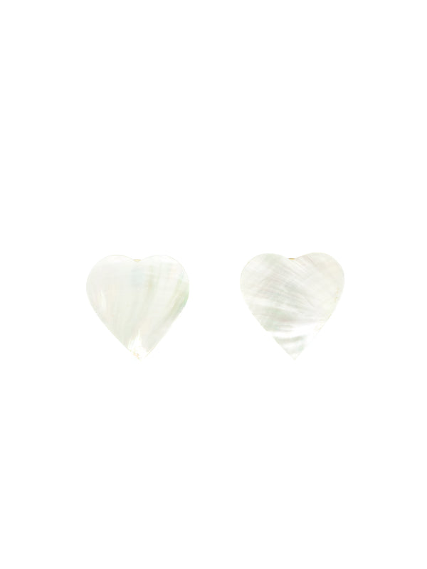 Shell Heart Earrings Accessory arcadeshops.com