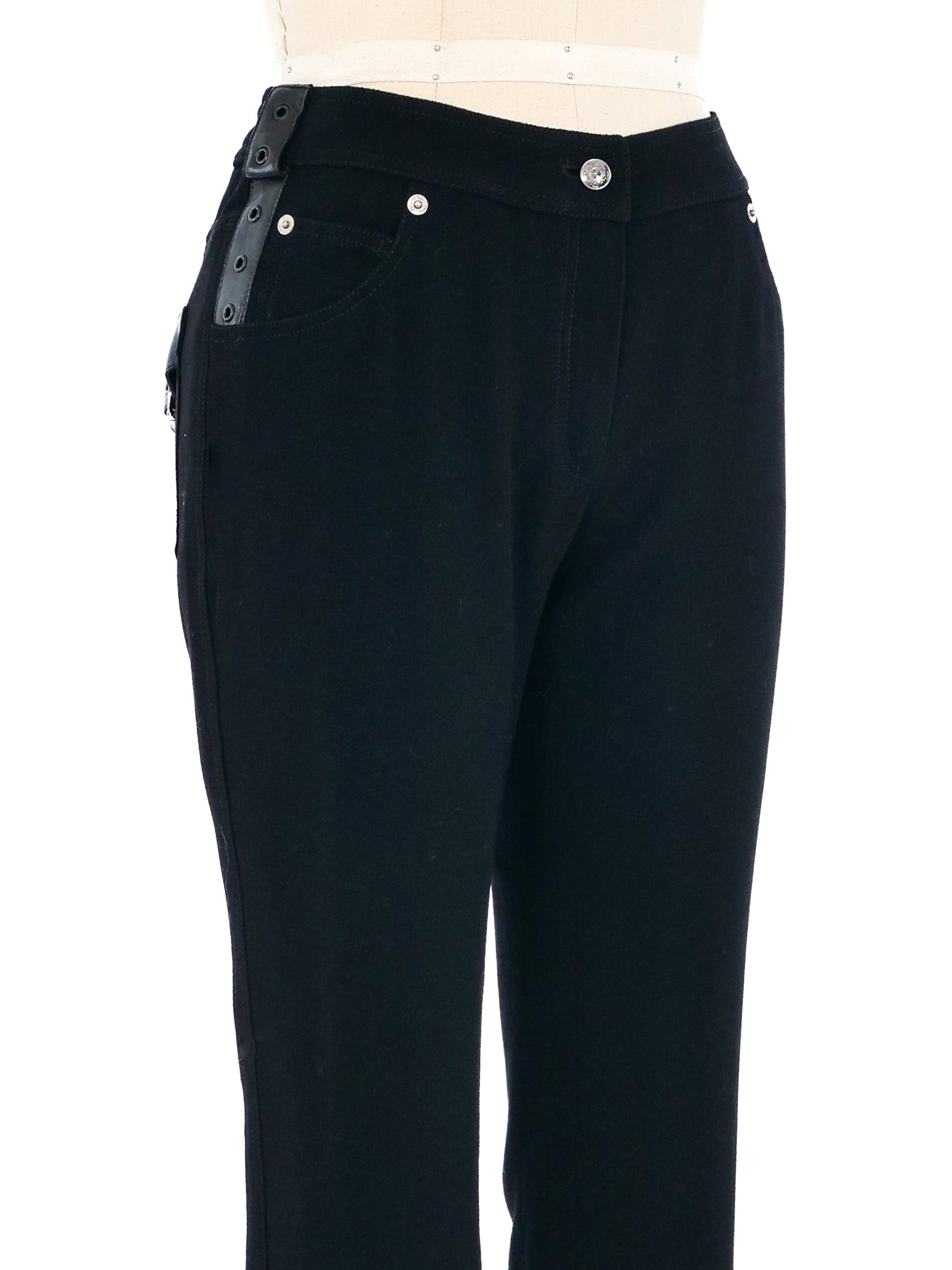 2003 Christian Dior Bondage Trousers