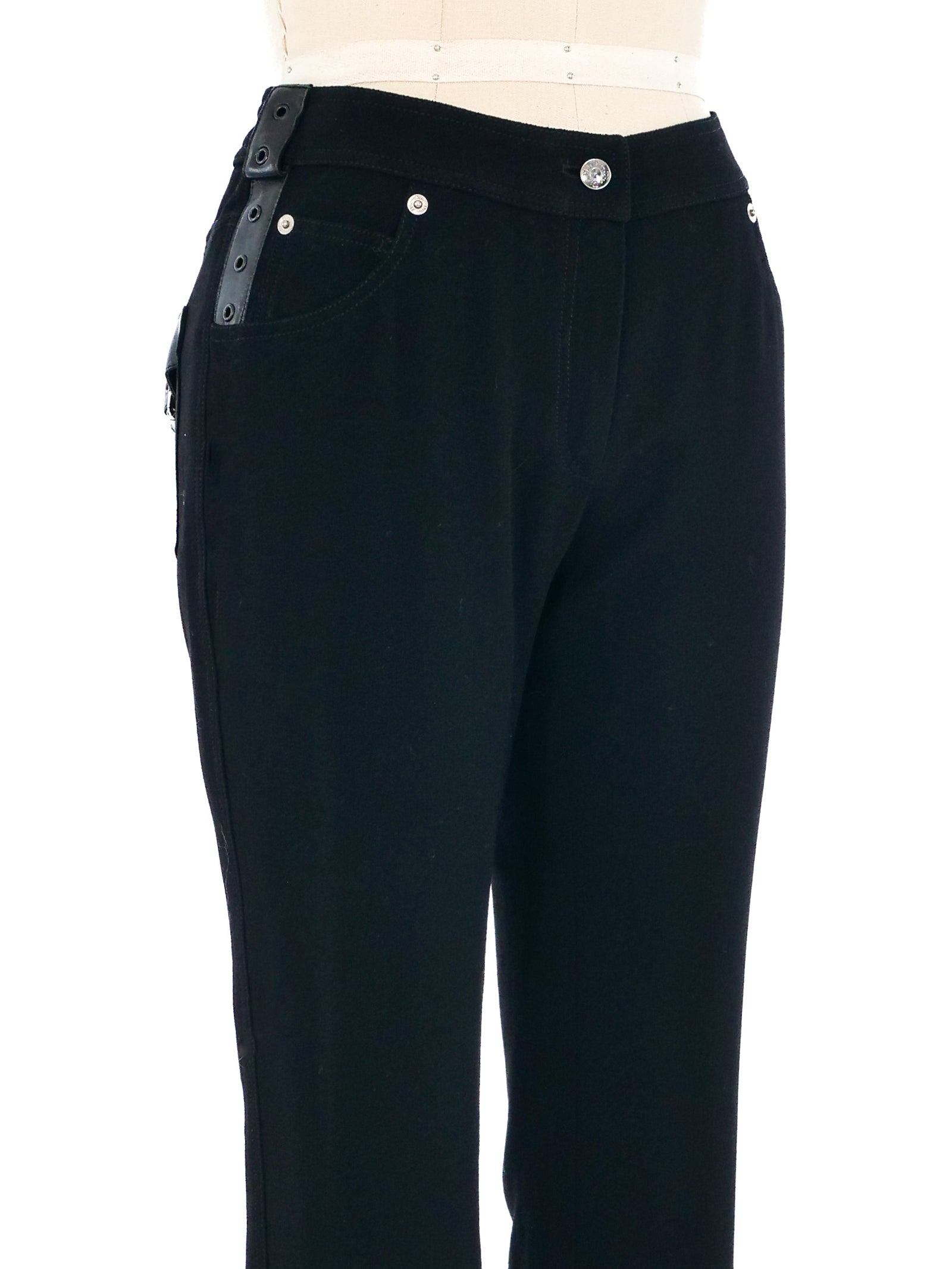 2003 Christian Dior Bondage Trousers