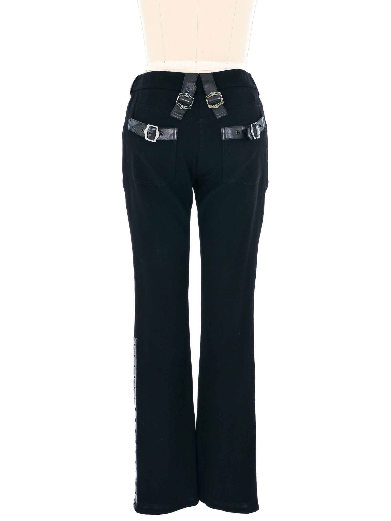 パンツ dior homme 17ss look7 bondage pants 2003 Christian Dior Bondage Trousers