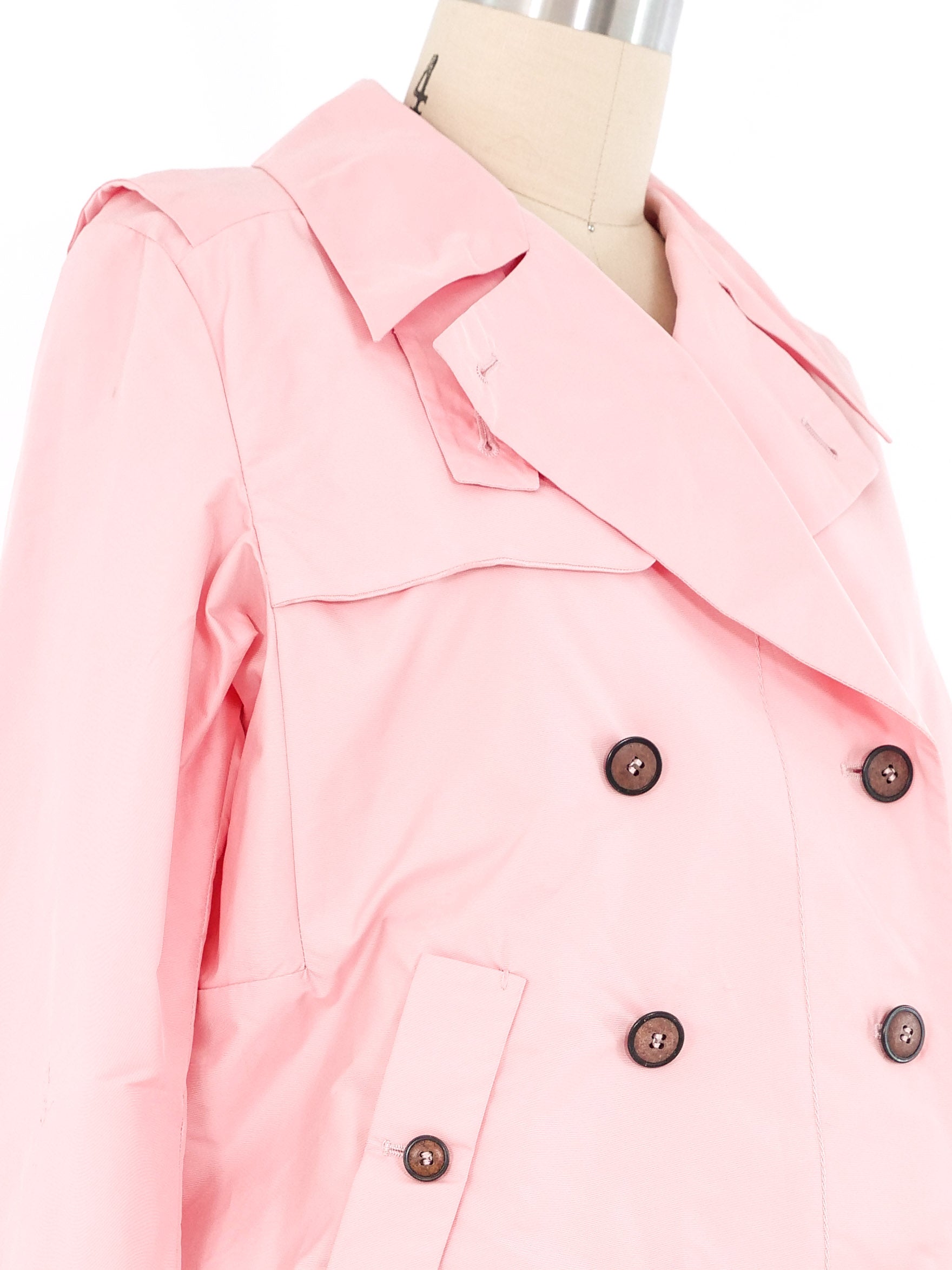 ジャケット・アウター stand collar midi coat muguet pink 数量は多い stand muguet collar ジャケット・アウター coat