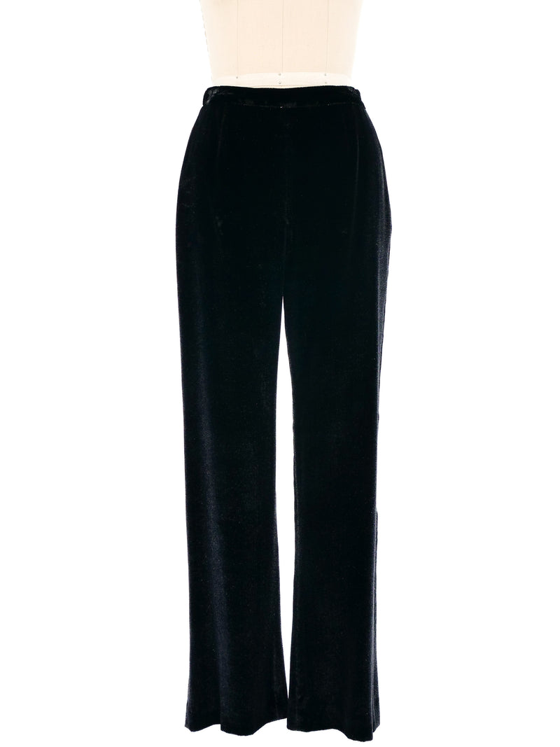 Giorgio Armani Glitter Velvet Pants Bottom arcadeshops.com