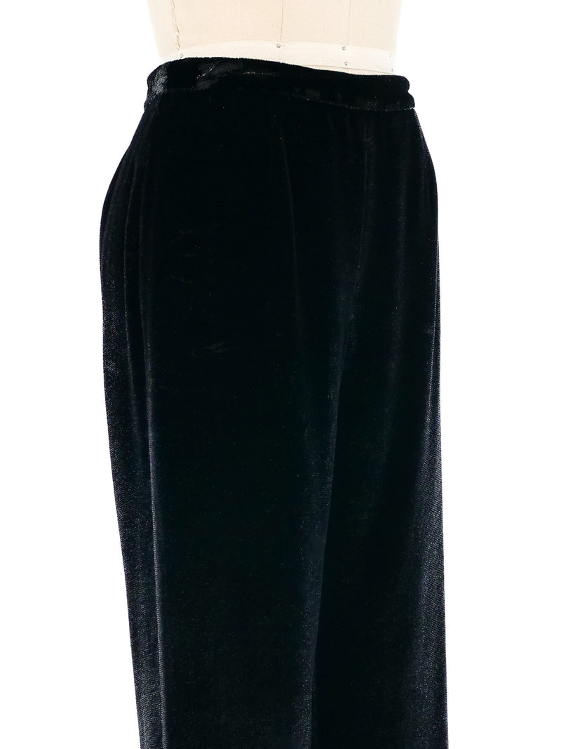 Giorgio Armani Glitter Velvet Pants Bottom arcadeshops.com