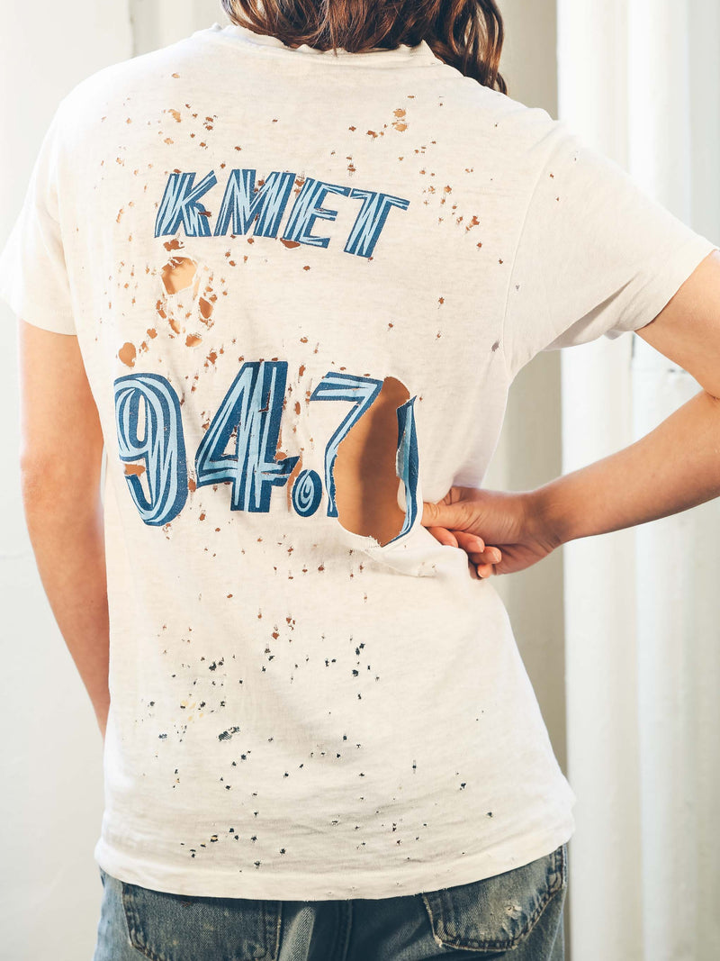 Distressed The Last Radio Show Tee T-Shirt arcadeshops.com