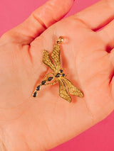 14K Dragonfly Pendant Fine Jewelry arcadeshops.com