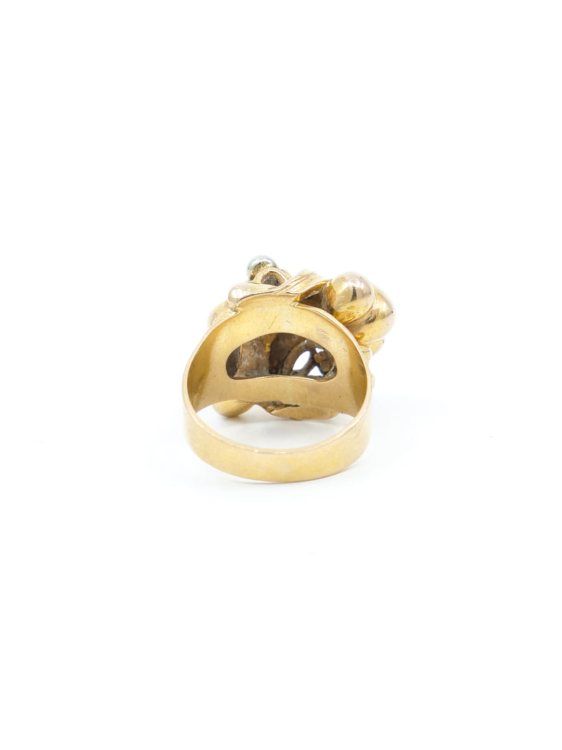 18k Gold Knot Ring Fine Jewelry arcadeshops.com