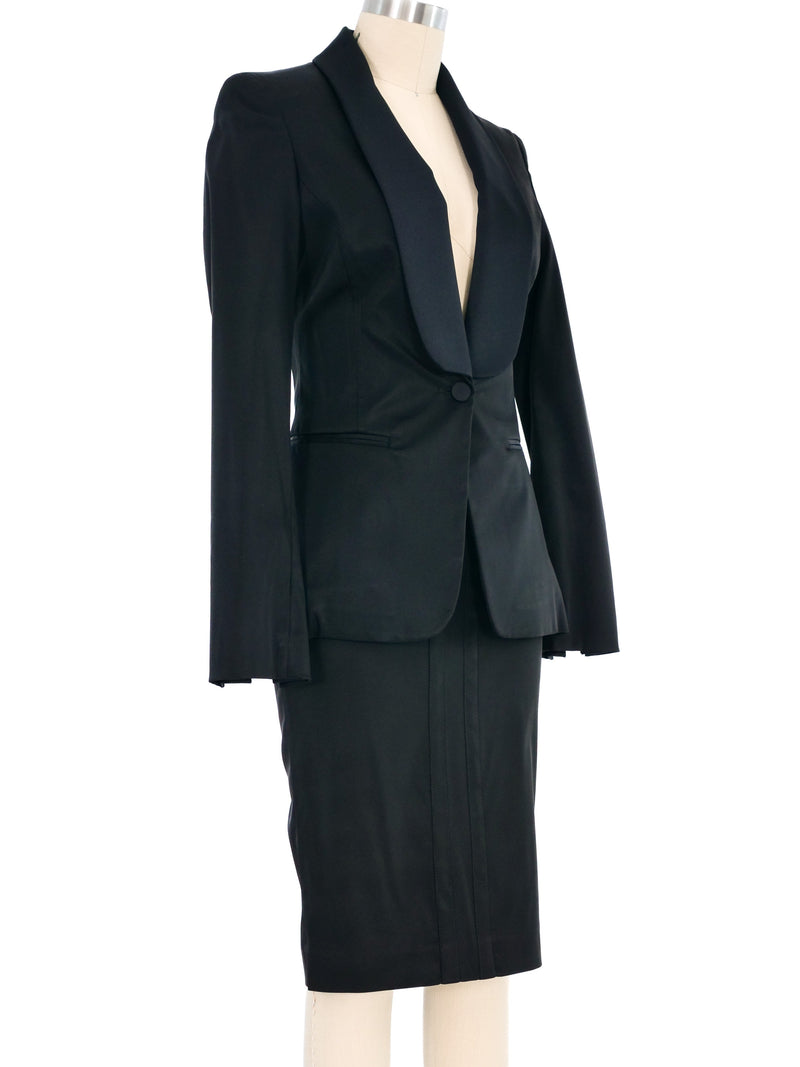 2004 Gucci Tuxedo Inspired Skirt Suit Suit arcadeshops.com