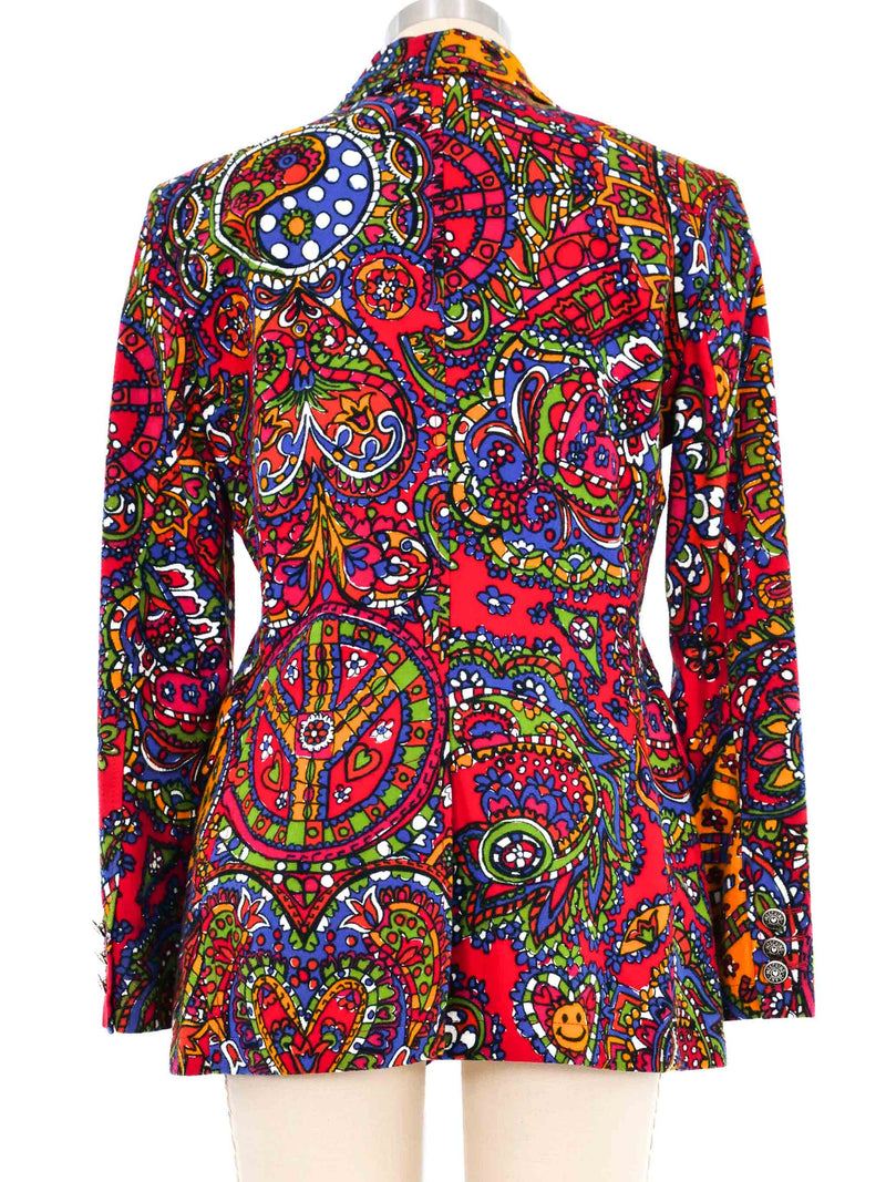 Moschino Psychedelic Felted Jacket Jacket arcadeshops.com