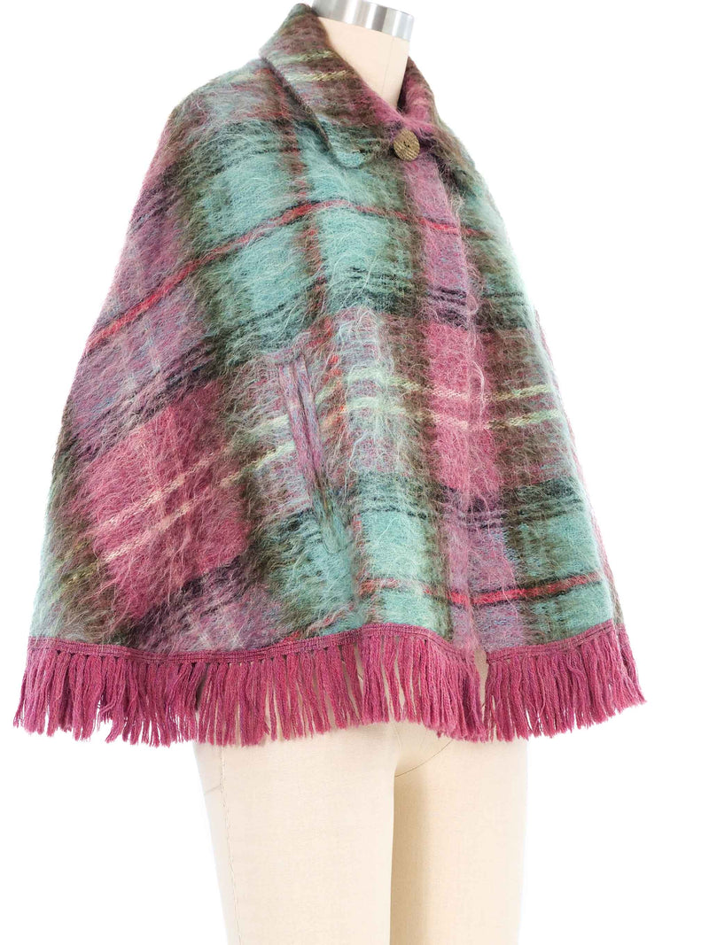 Pastel Mohair Capelet Jacket arcadeshops.com