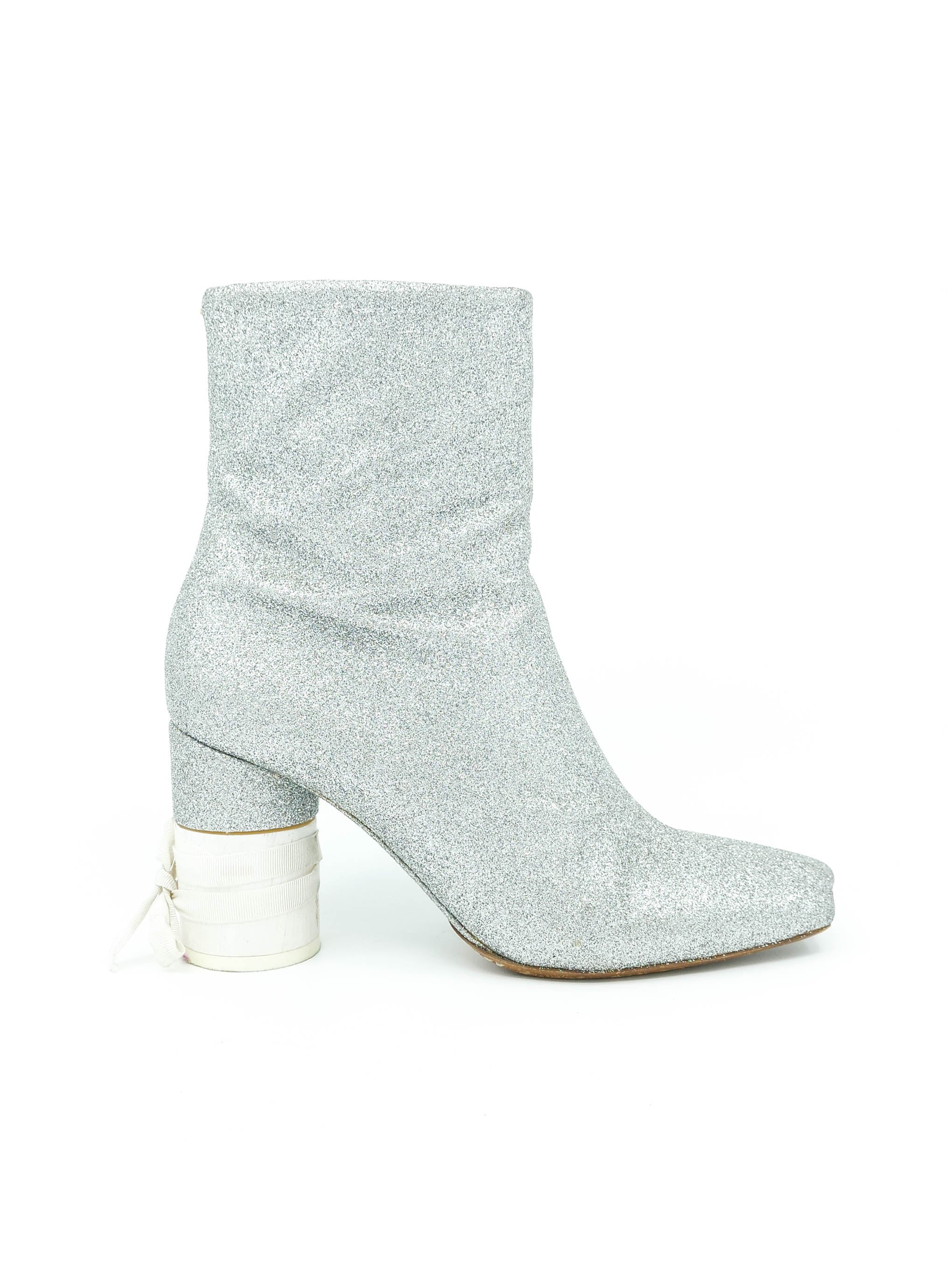 Margiela best sale glitter boots