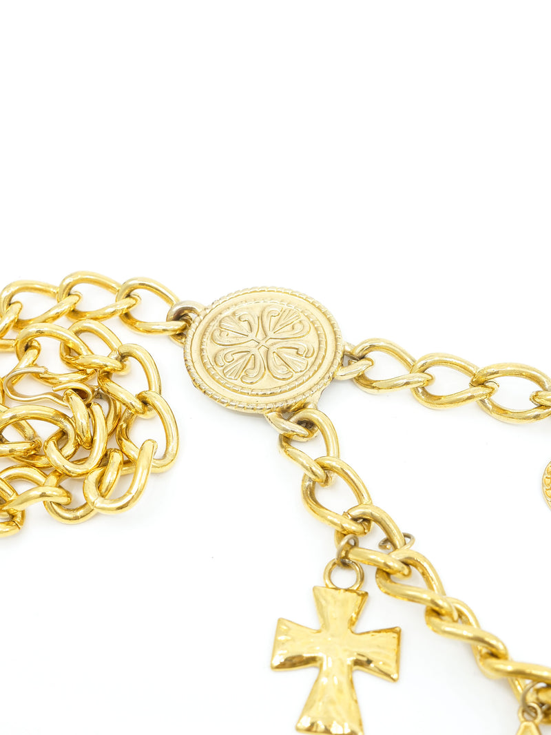 1980s Escada Charm Chain Belt Accessory arcadeshops.com
