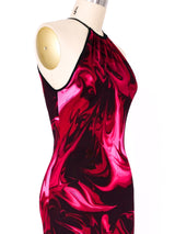 2001 Gucci Slinky Mesh Hot Lava Dress Dress arcadeshops.com