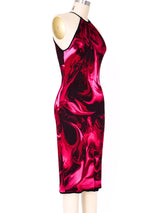 2001 Gucci Slinky Mesh Hot Lava Dress Dress arcadeshops.com