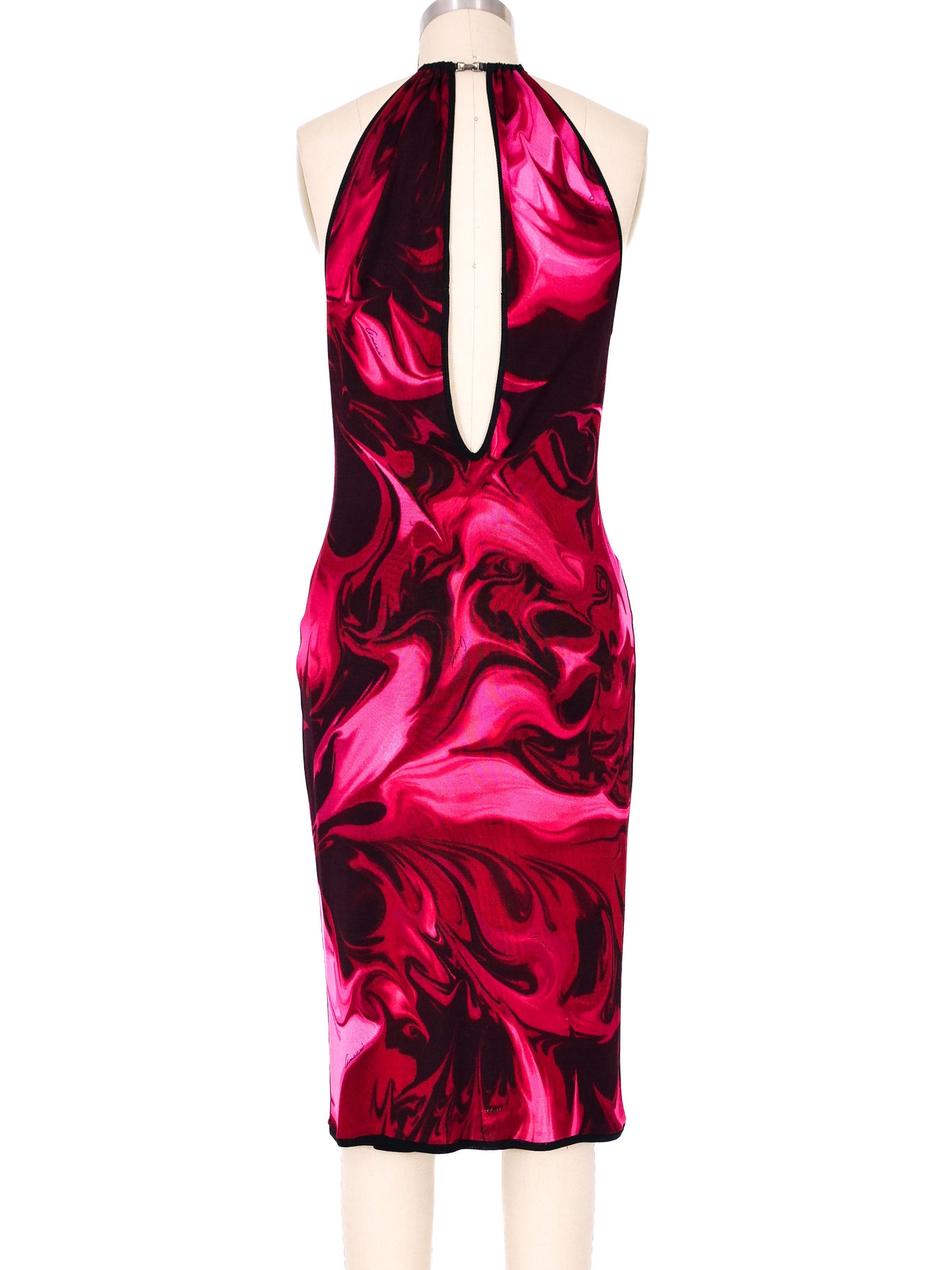 hot pink bachelorette dress Hot Pink Hotfix Rhinestone Corset Dress For Prom main image 0
