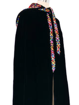 1970s Giorgio di Sant'Angelo Velvet Cloak Jacket arcadeshops.com