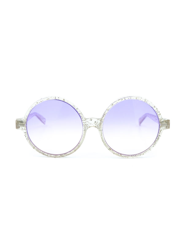Round Sparkle Sunglasses Accessory arcadeshops.com