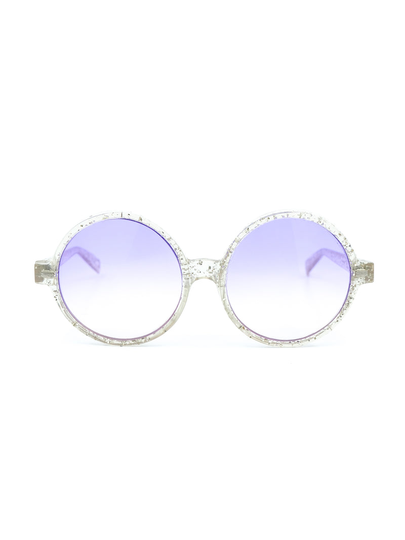 Round Sparkle Sunglasses Accessory arcadeshops.com