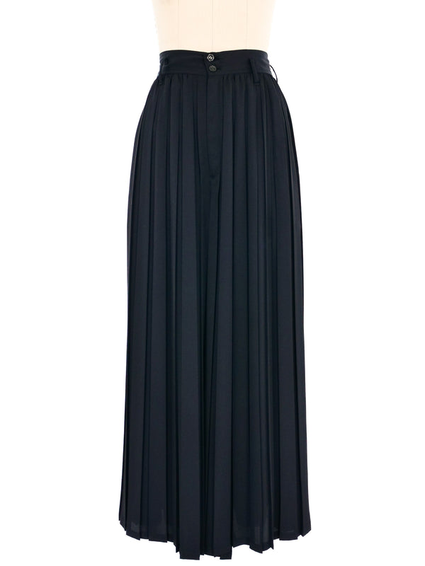 Matsuda Pleated Palazzo Pants Bottom arcadeshops.com