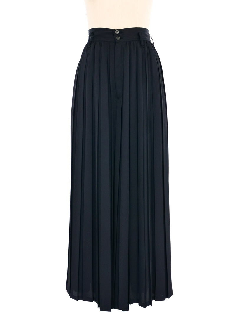 Matsuda Pleated Palazzo Pants Bottom arcadeshops.com