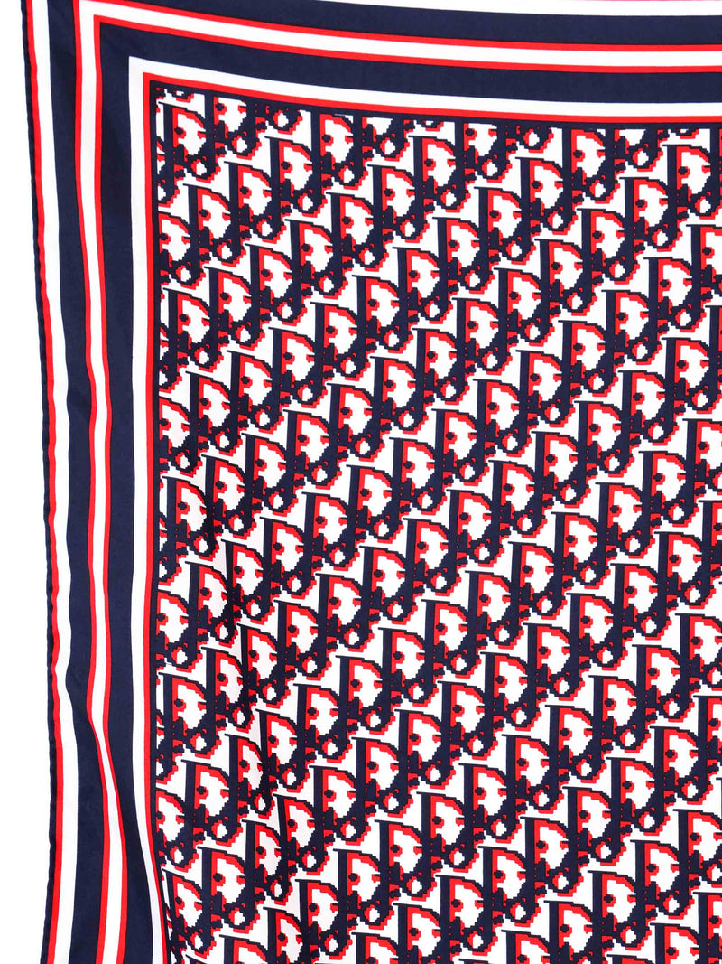 1980s Christian Dior Trotter Print Silk Scarf Accessory arcadeshops.com