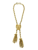 Schiaparelli Rope Chain Tassel Necklace Accessory arcadeshops.com