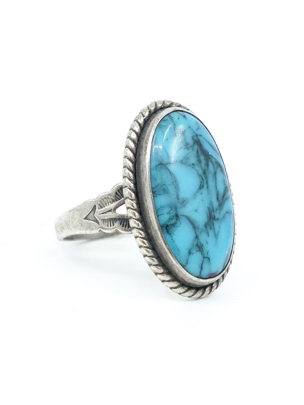 Turquoise Oval Ring Accessory arcadeshops.com