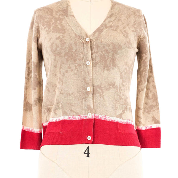 【送料&関税込】Prada Embroidered Boucle Cardigan Prada Bouclé Mohair Cardigan | Saks Fifth Avenue